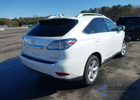 2011 Lexus Rx 350 из США, поврежденный, VIN 2T2BK1BA2BC105772